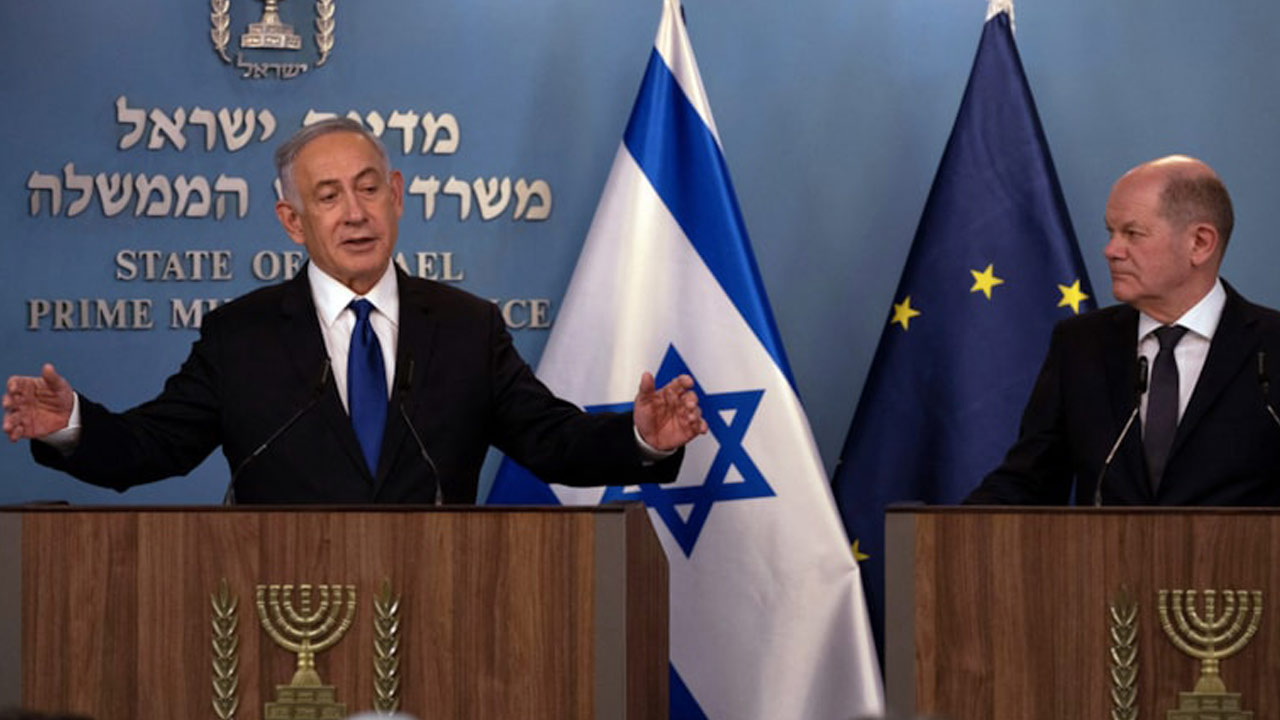 Almanya Başbakanı Scholz “Gazze’ye insani yardım” dedi ama görüşmenin gerçek boyutunu Netanyahu açıkça söyledi