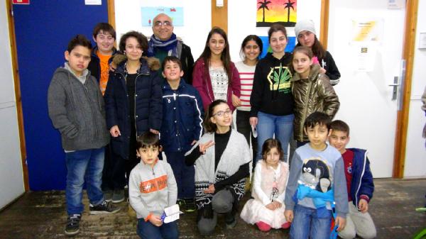 Kölnlü çocuklardan 'Renklerin Kardeşliği' Sergisi