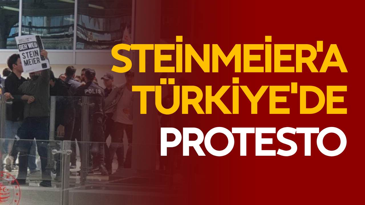 Sirkeci ziyareti sırasında Steinmeier protesto edildi