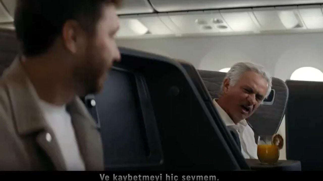 Jose Mourinho THY reklamında