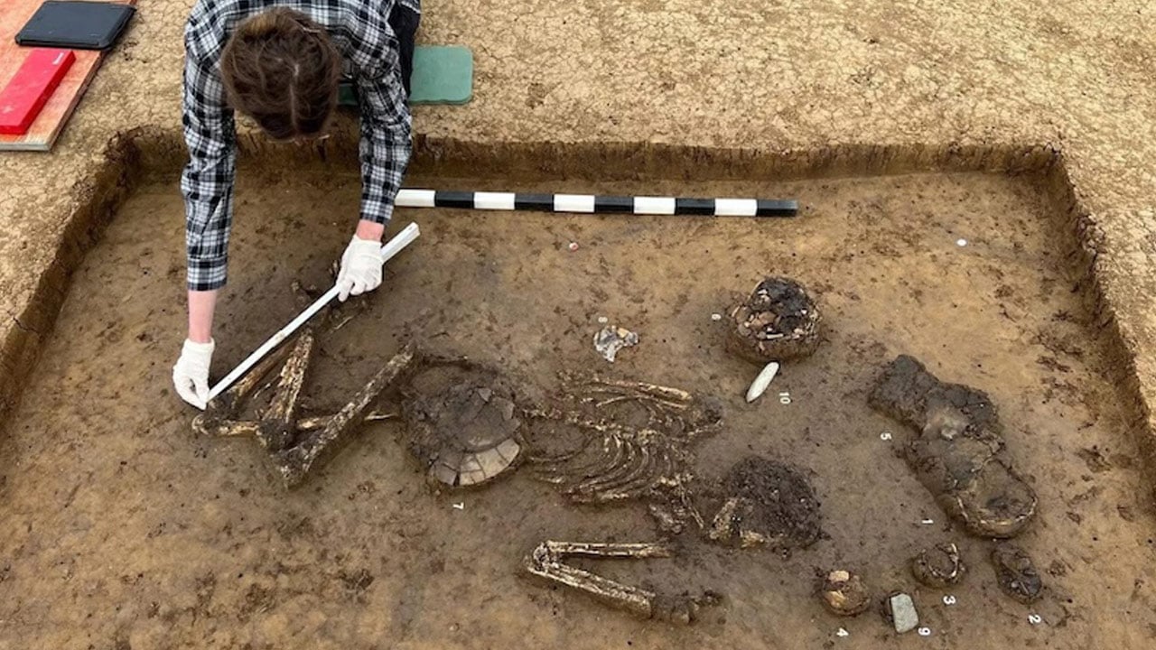 Almanya’da 6 bin 800 yıllık mezar