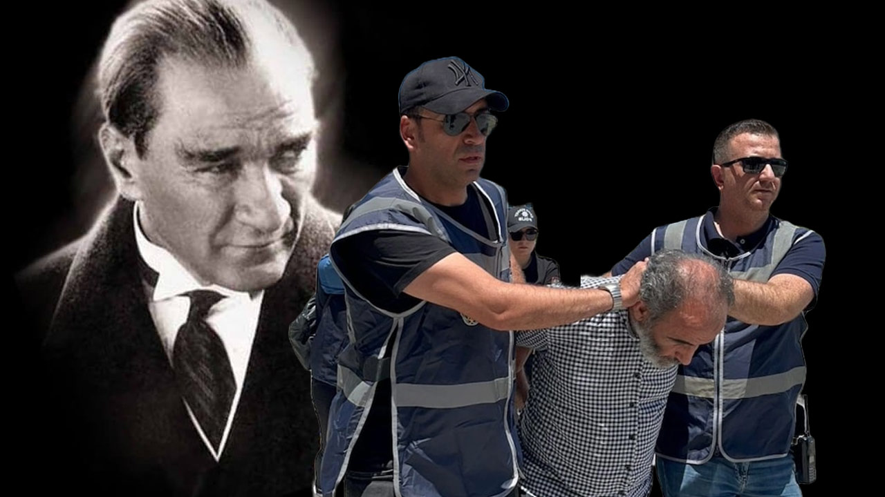 Atatürk anıtına saldıran adam kendini böyle savundu: Ben Mesih'im!