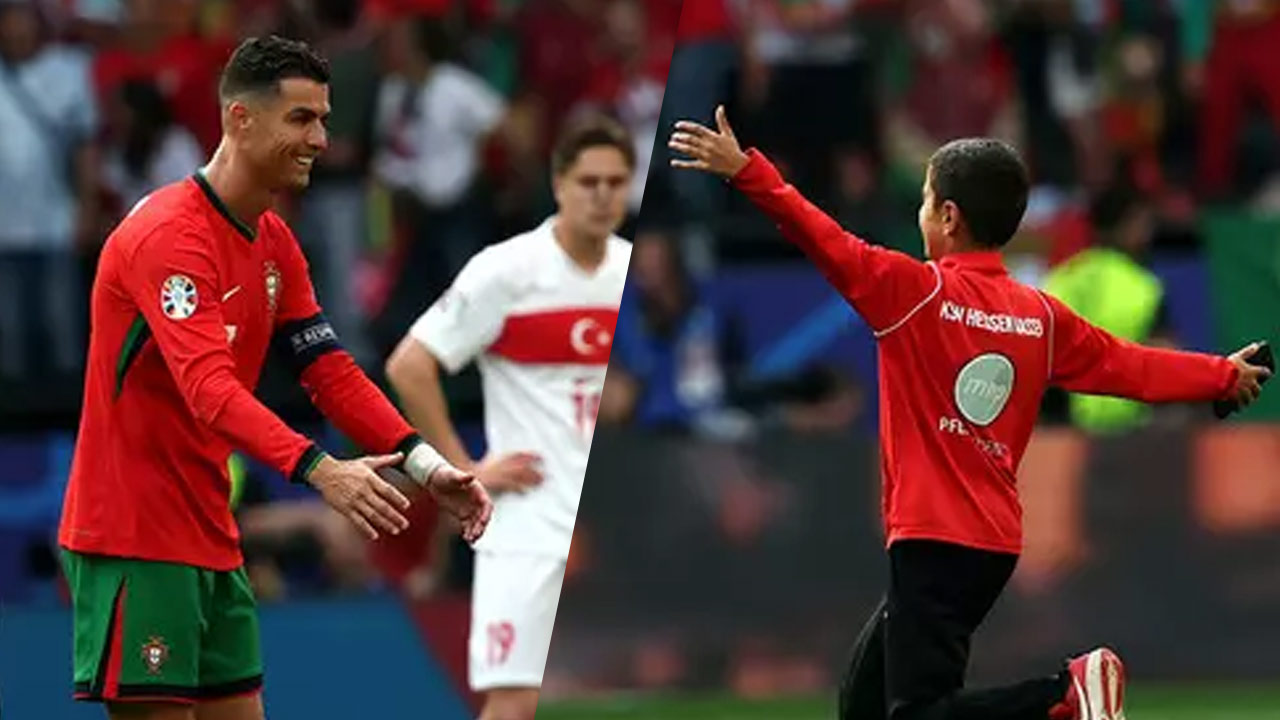 Ronaldo ile fotoğraf çektiren çocuk Türk çıktı