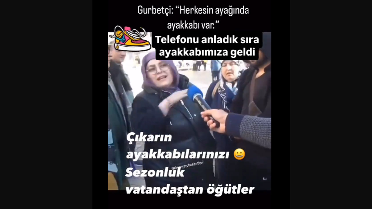 “Telefonunu göster” diyen dayılara seviye atlatan gurbetçi kadın