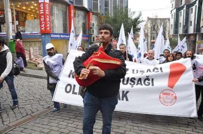 Ankara'ya yürüyen TMMOB Karadeniz Grubu Rize'ye ulaştı (2)