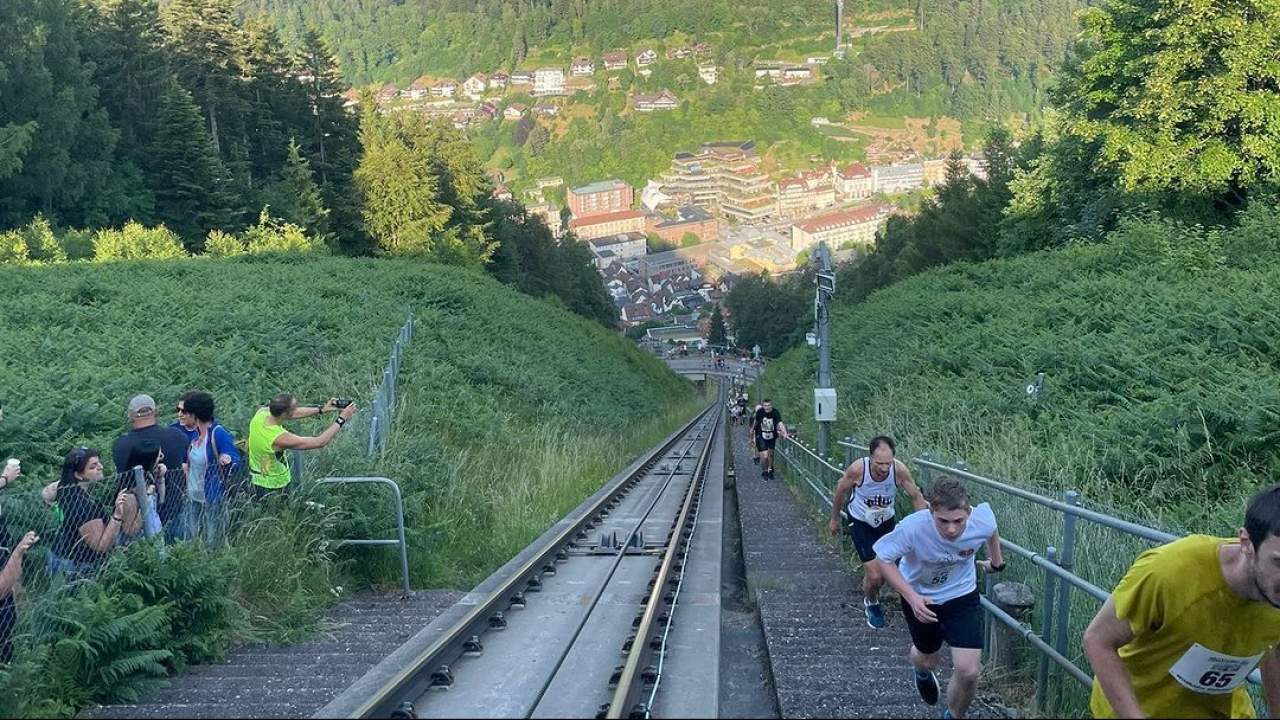 İşte Almanya'nın en uzun merdiveni: 1987 basamak, 285 metre irtifa