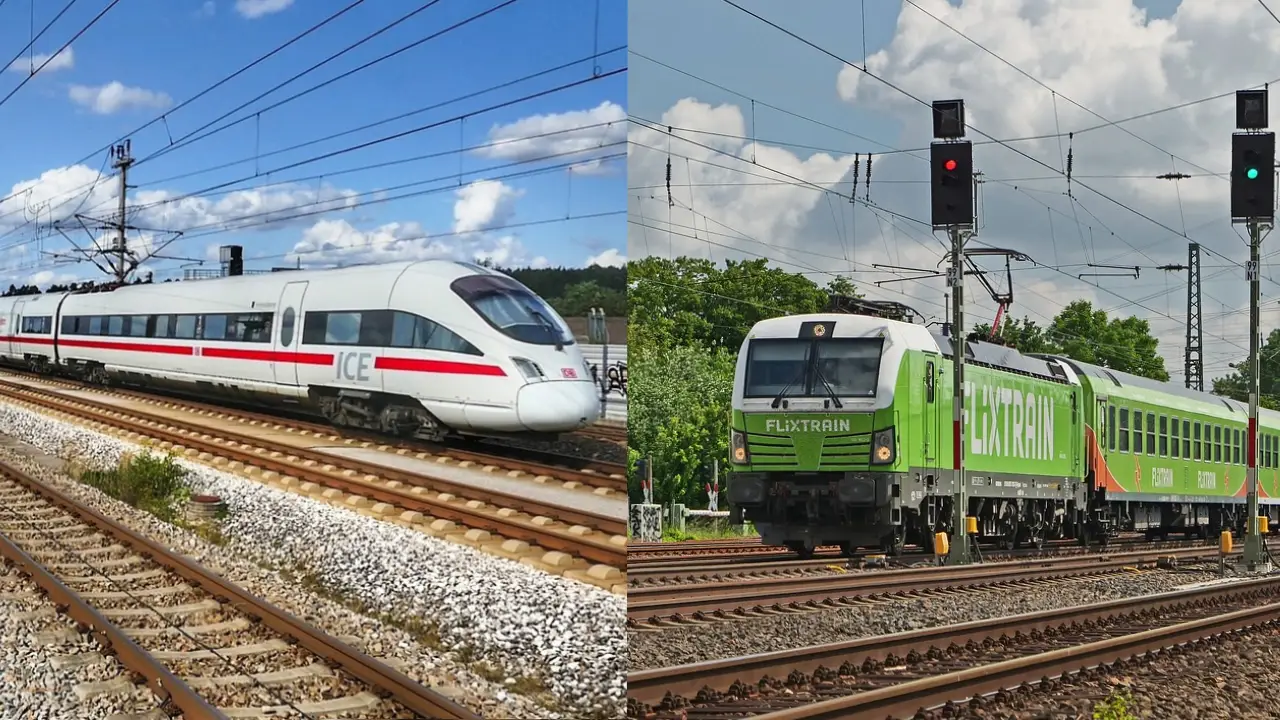 Almanya'da trenlerdeki sorunlar bitmiyor: Hem Deutsche Bahn hem de Flixtrain sınıfta kaldı