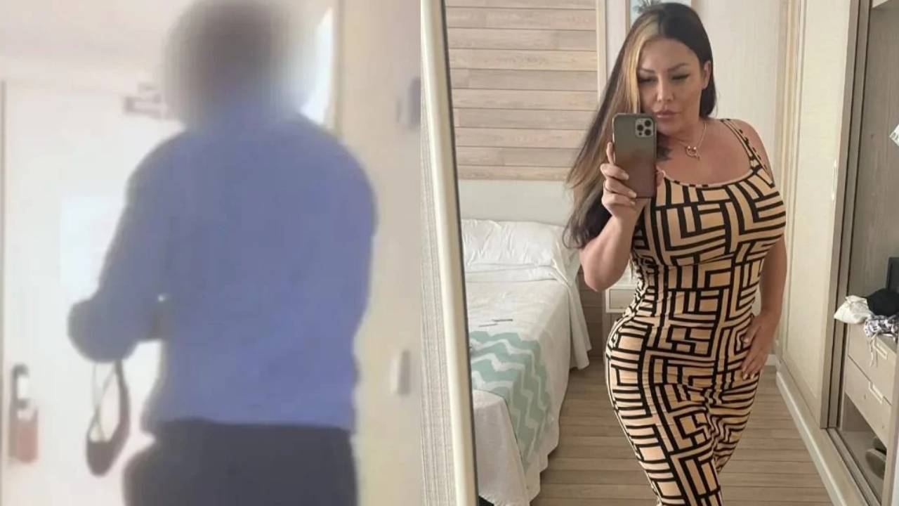 Tatilci kadına otelde taciz: Gizli kamera her şeyi kaydetti
