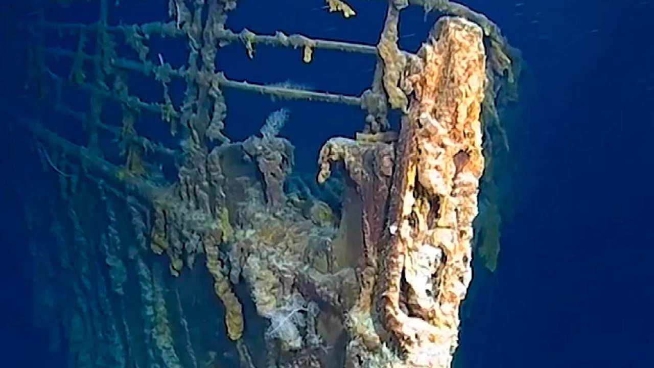 Titanic enkazı 112 yıl sonra çürüyor