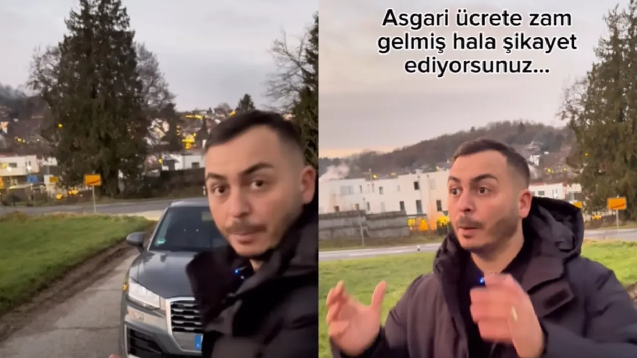 Türkiye'de asgari ücret 5 bin TL arttı, Almanya'da yaşayan Türk komedyen çektiği ironi videosuyla yine güldürdü