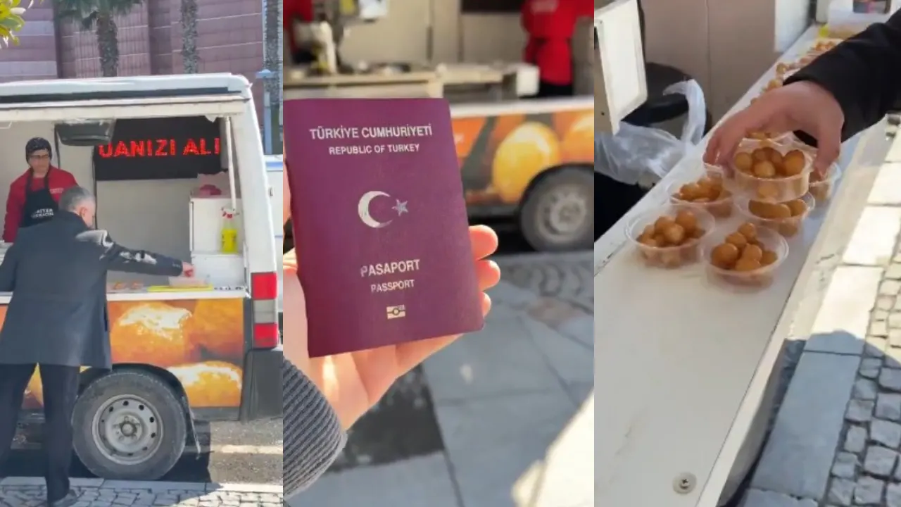 1 yıllık Schengen vizesi alan genç lokma döktürdü