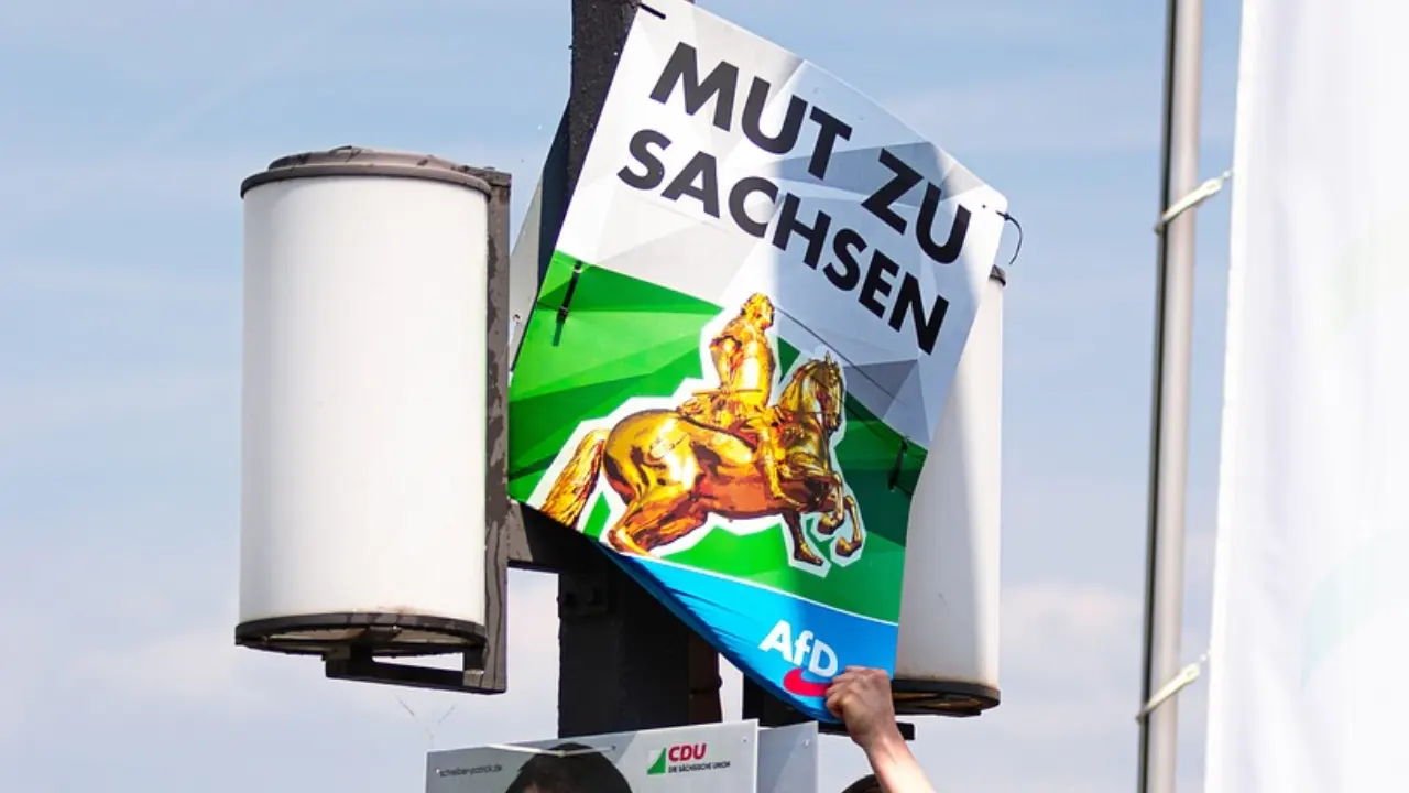 Almanya'da korkutan sonuçlar: AfD ilk kez 1. parti konumuna yükseldi