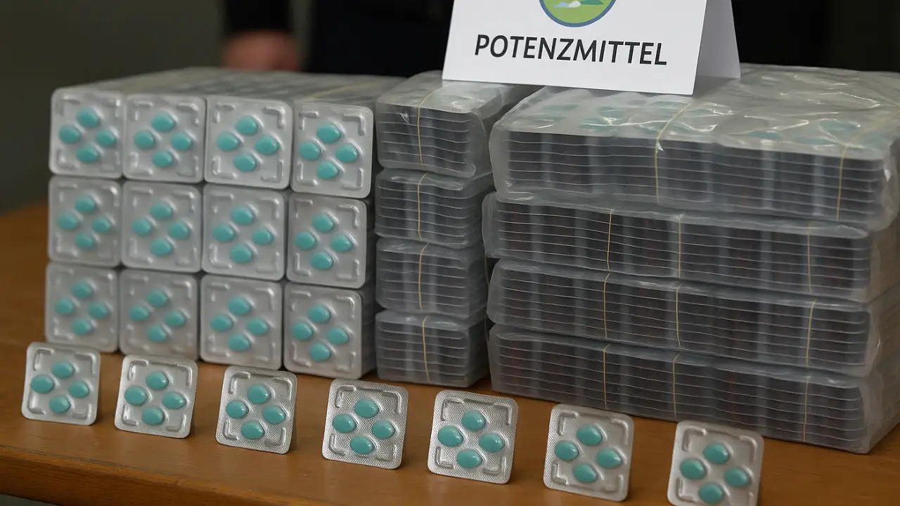 Hamburg'da 3 kardeşe tutuklama: 40.000 sahte Viagra ele geçirildi