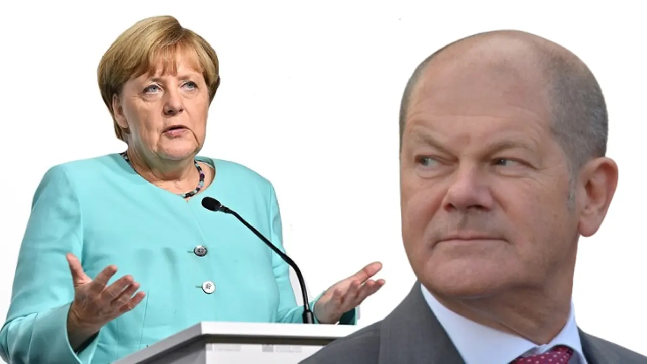 Scholz'un vedasına Merkel katılmayacak