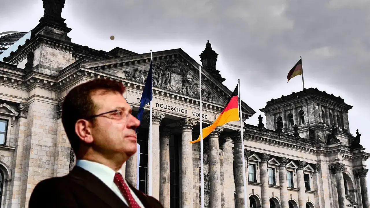 Köln'de İmamoğlu nöbeti