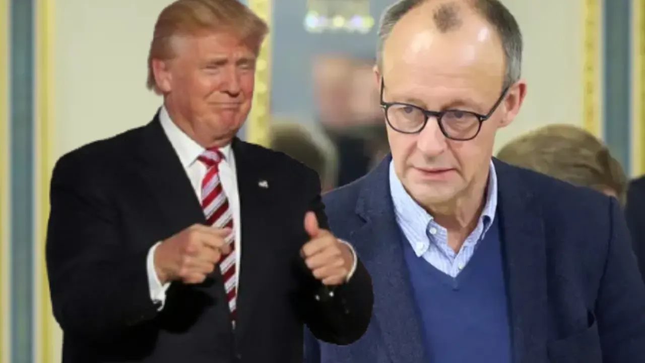 Merz ve Trump Beyaz Saray'da birbirlerine ne hediye verdi?