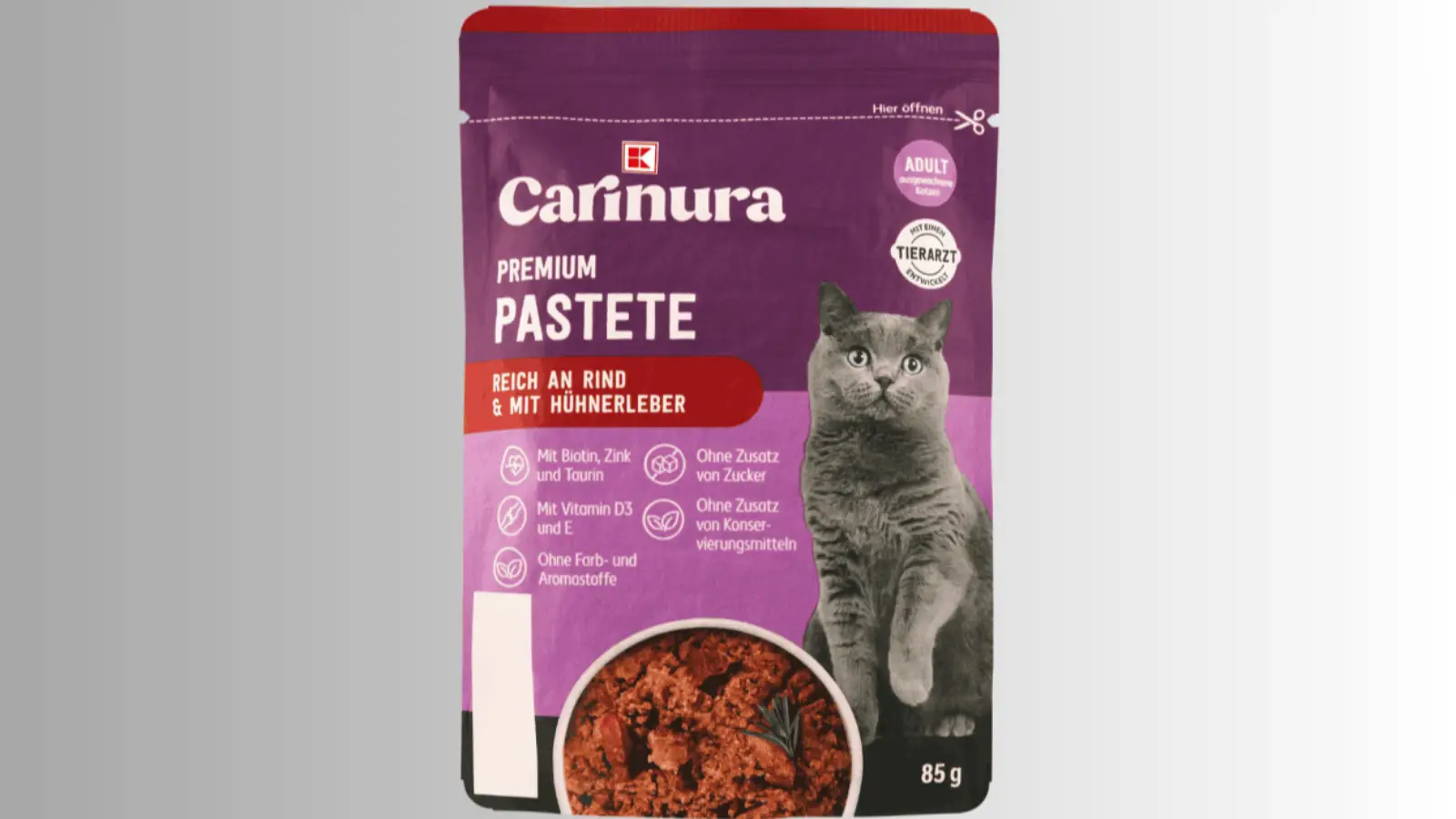 Kaufland, kedi mamasını plastik parça riski sebebiyle geri çağırdı