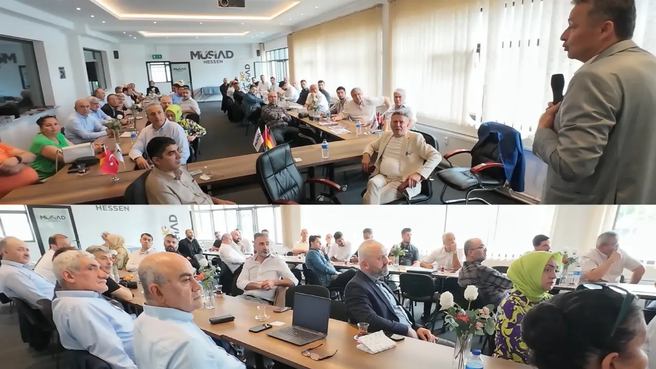 MÜSİAD Hessen kahvaltıda buluştu: Yeni üyelere rozet takıldı
