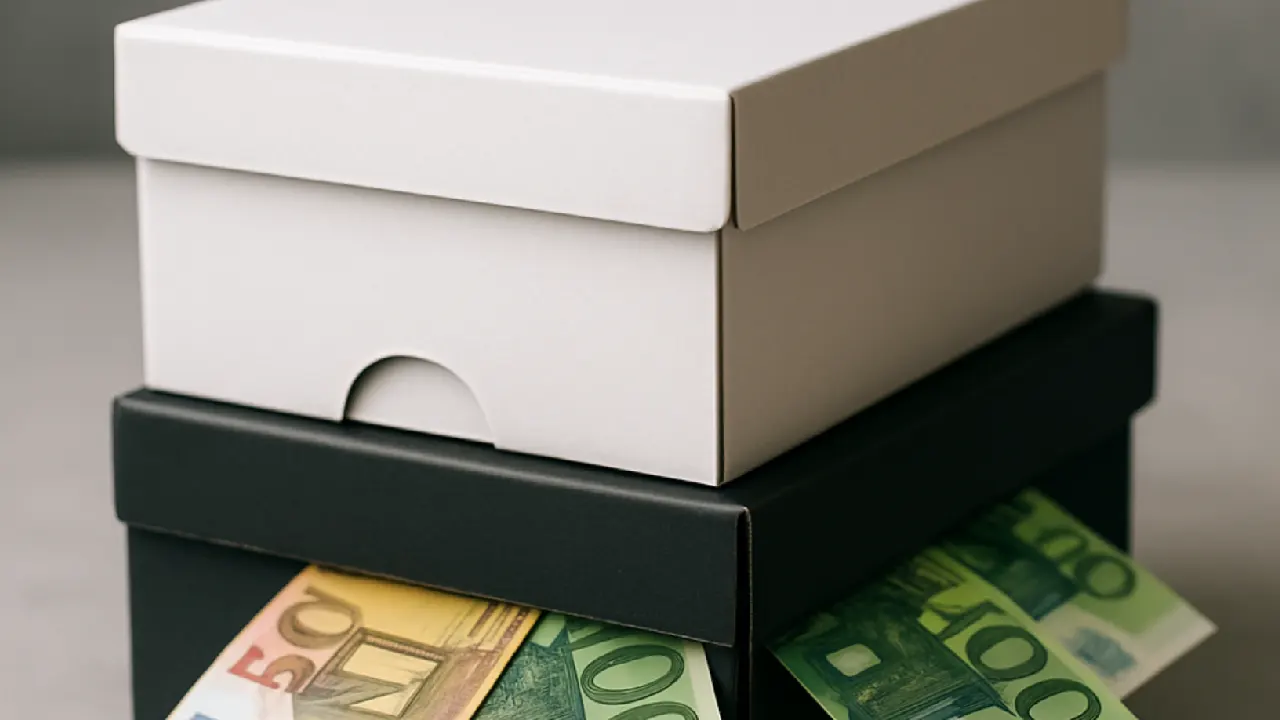 Almanya'da vergi ödemeyen işadamının evindeki ayakkabı kutusunda yüz binlerce Euro çıktı