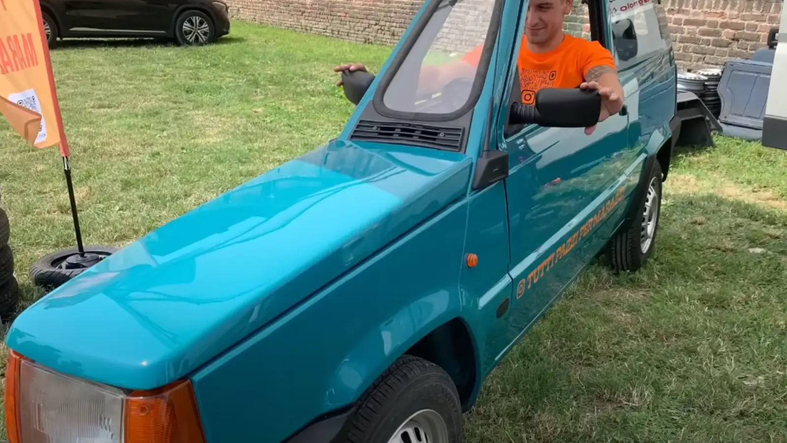 Dünyanın en dar Fiat Panda’sı