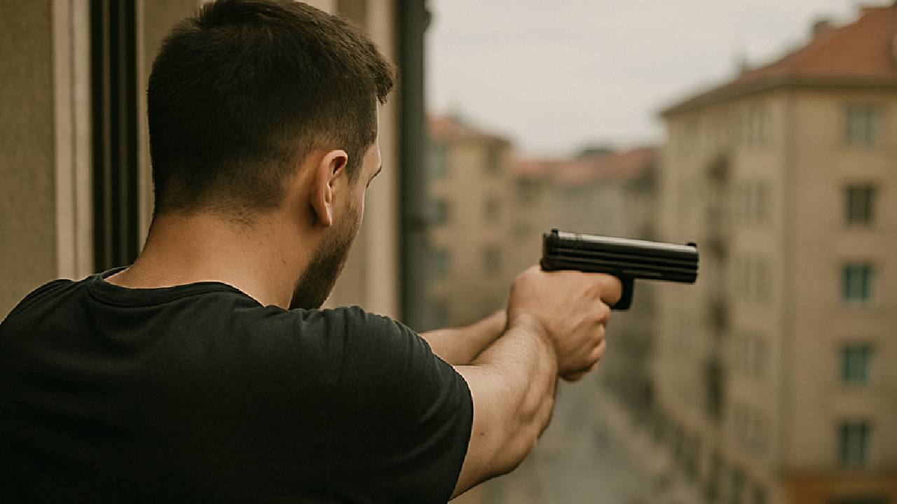 Stuttgart'ta penceresinden yolda geçenlere ateş eden kişi polislerce öldürüldü