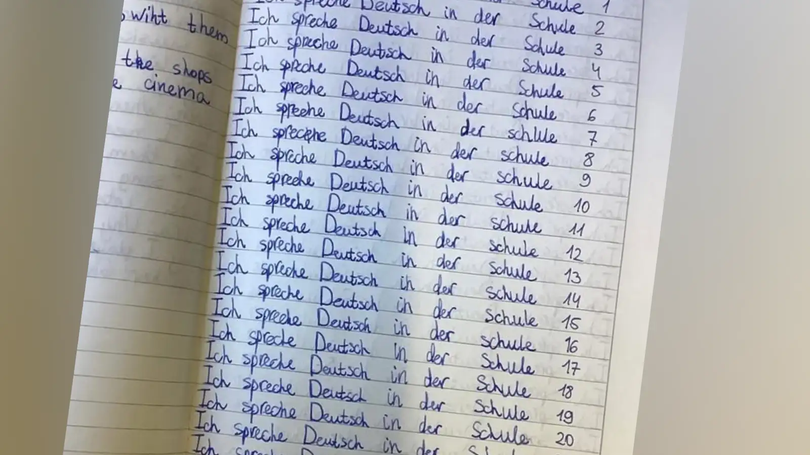 Kendi dilini konuşan öğrenciye "Ich spreche Deutsch in der Schule” cezası