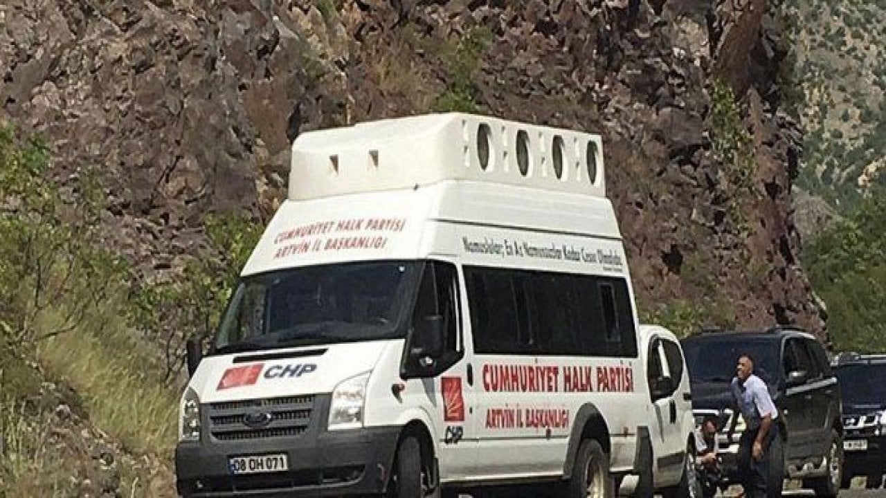 Kılıçdaroğlu'nun konvoyuna saldırı anı