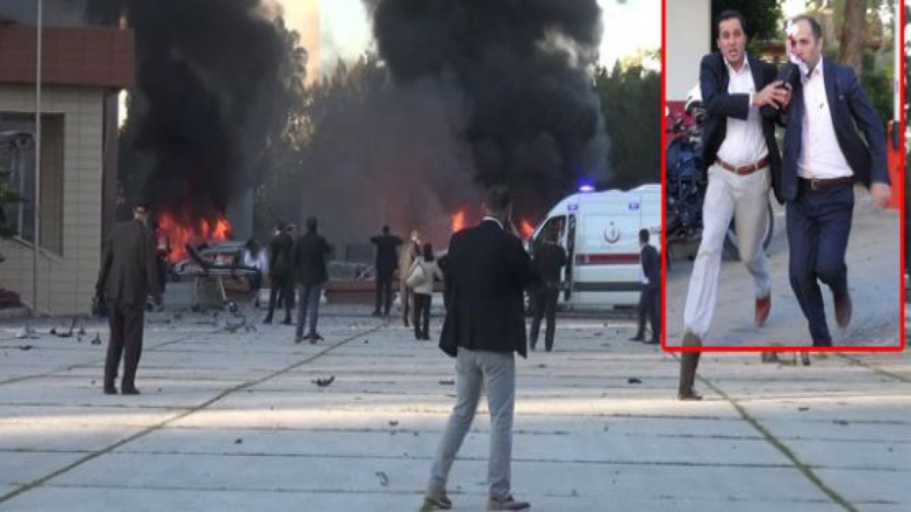 Adana Valiliği'ne bombalı araçla saldırı