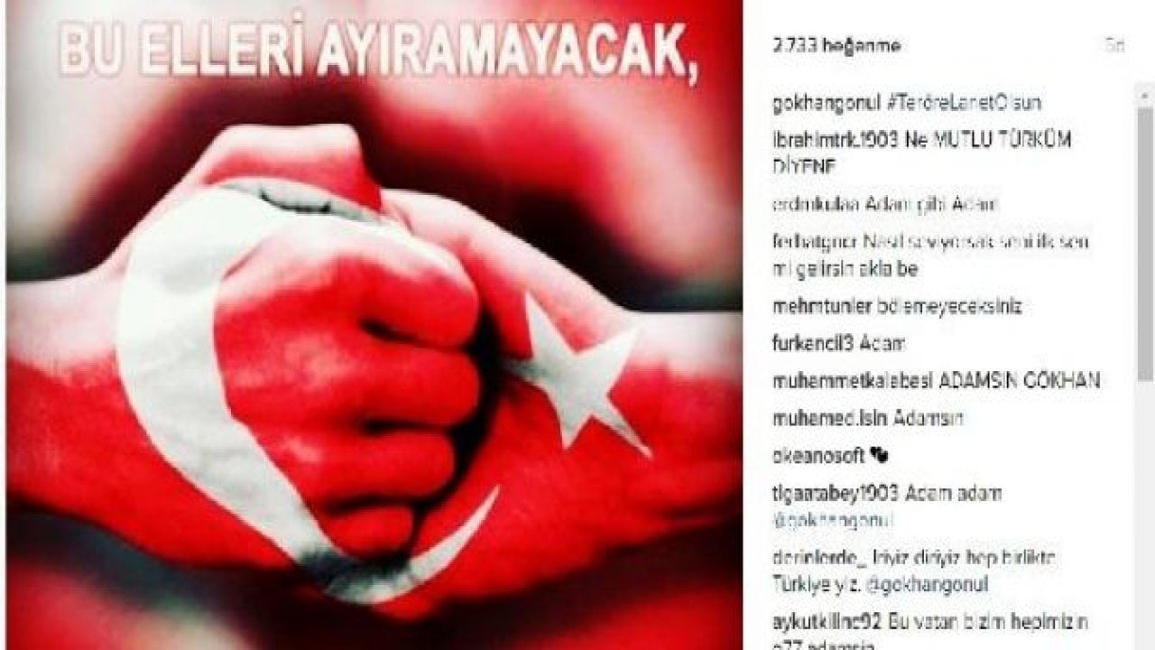 Futbolculardan teröre lanet yağdı