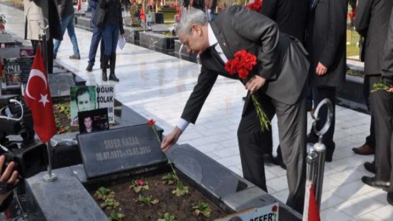Alman sendikacılar Soma'da