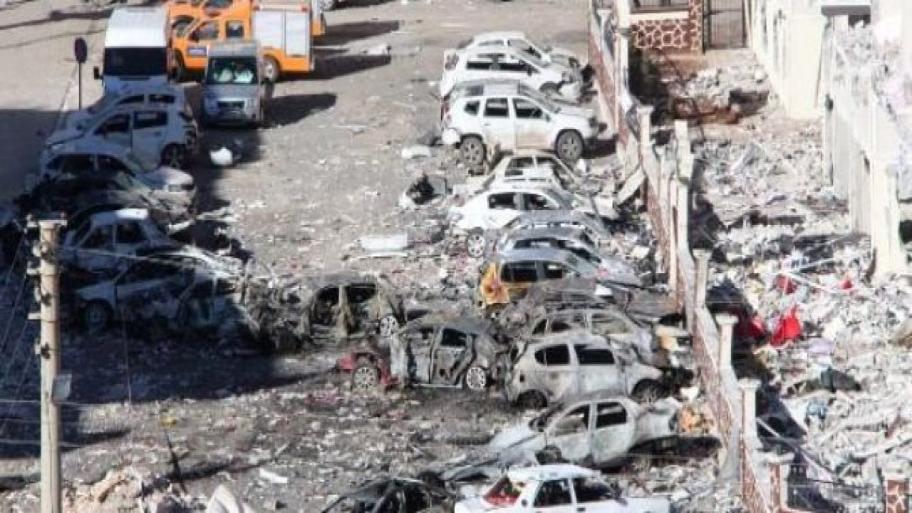 1 tonluk dehşetin izleri
