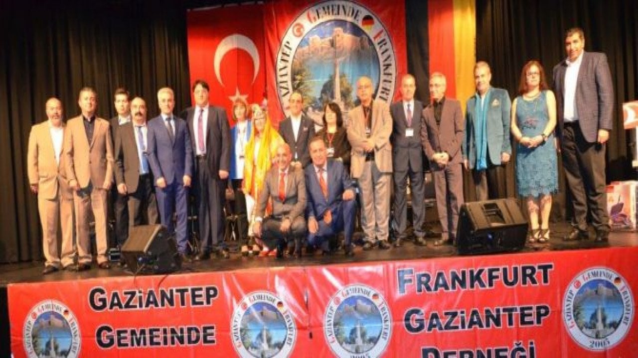 Gaziantepliler, Frankfurt'ta hep coştu hem coşturdu
