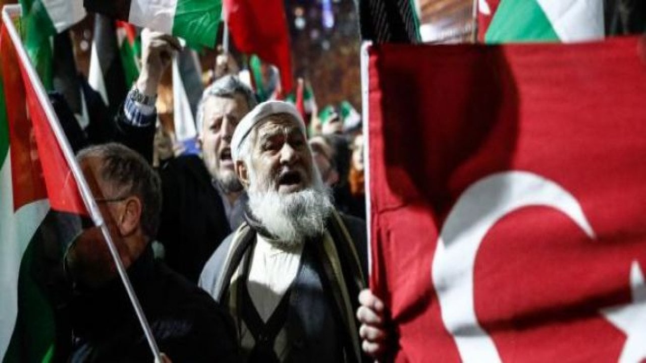 ABD'nin 'Kudüs kararı' protestosu edildi