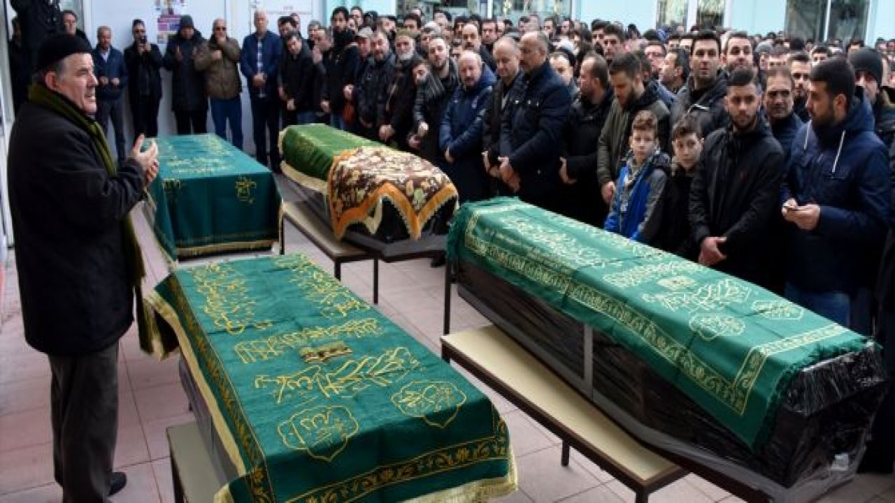 Gurbetçi aileye son veda