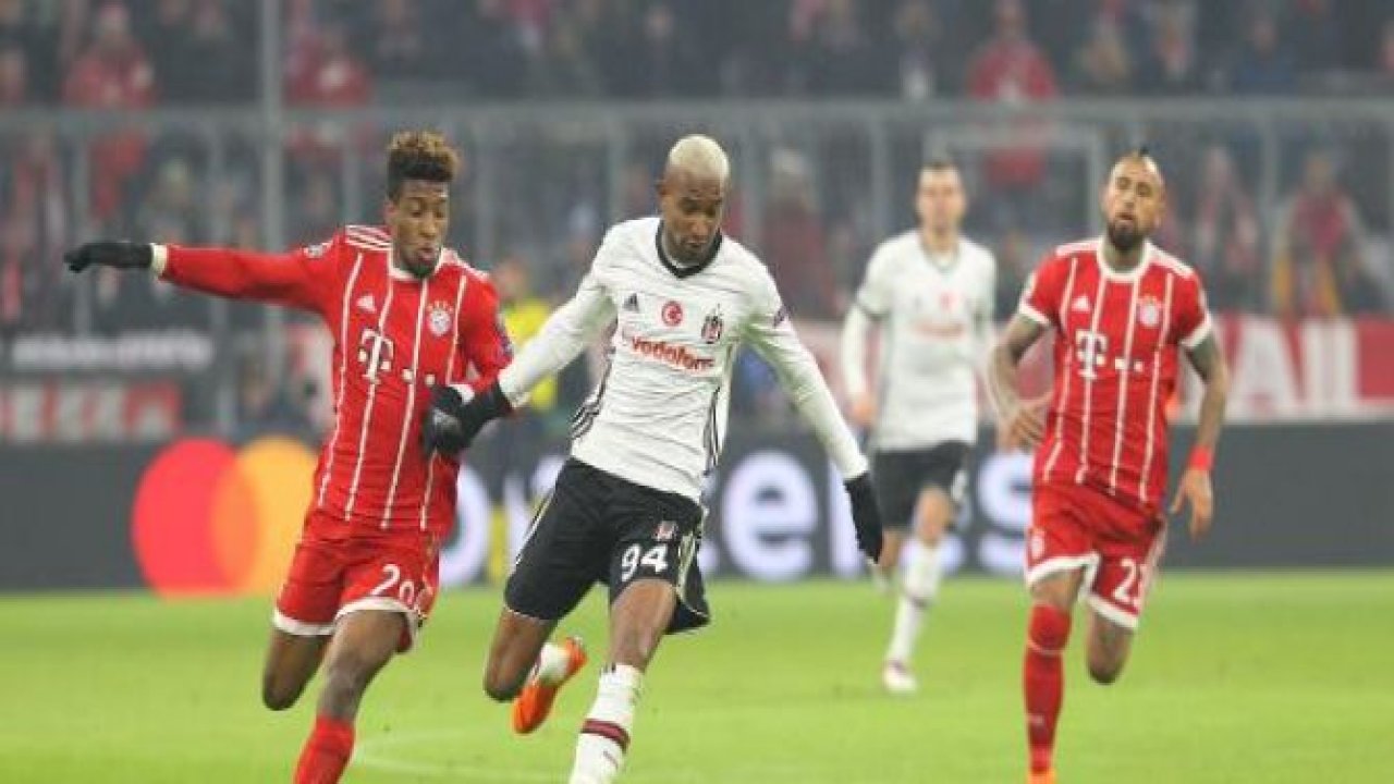 Bayern Münih - Beşiktaş maçından kareler