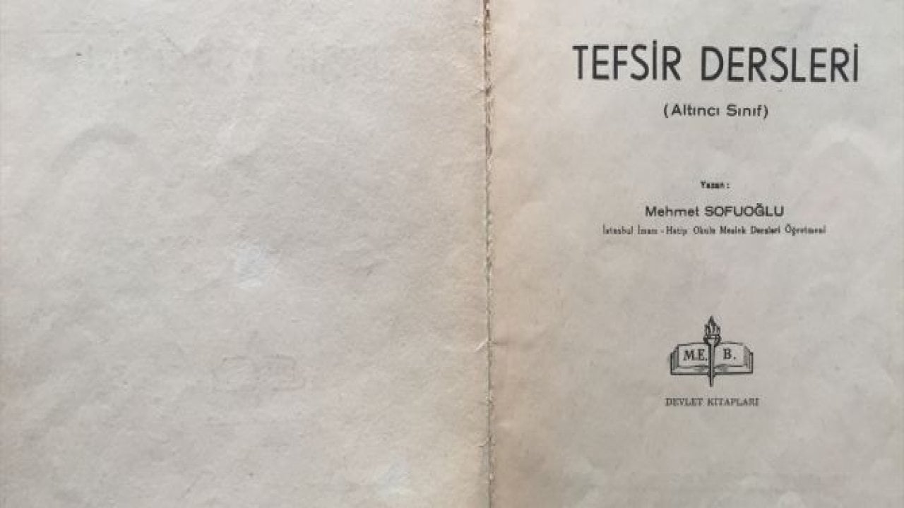 Erdoğan'ın 45 yıllık ders kitabı bulundu