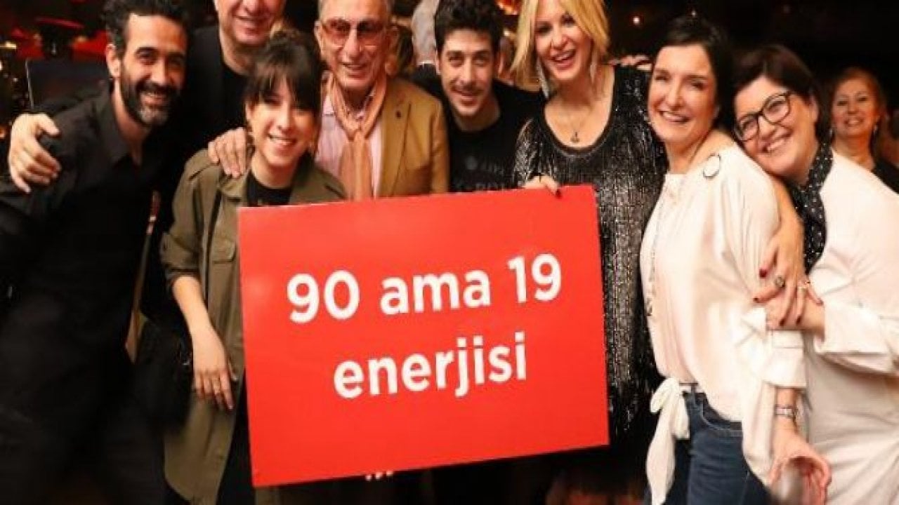 Usta 90. yaşını kutladı