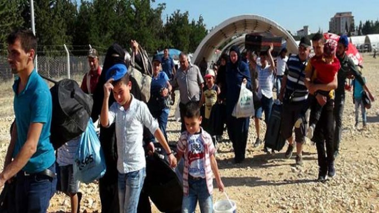 Suriyeliler, bayram için ülkesine gitti