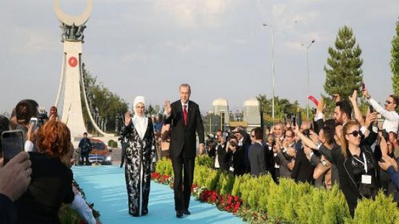 'Cumhurbaşkanlığı Göreve Başlama Töreni'nden kareler
