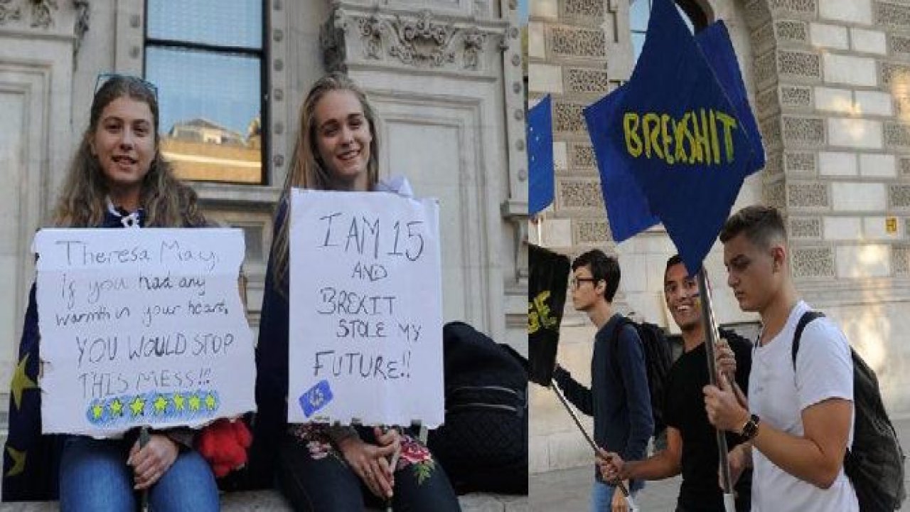 Gençliğimi çaldın Brexit