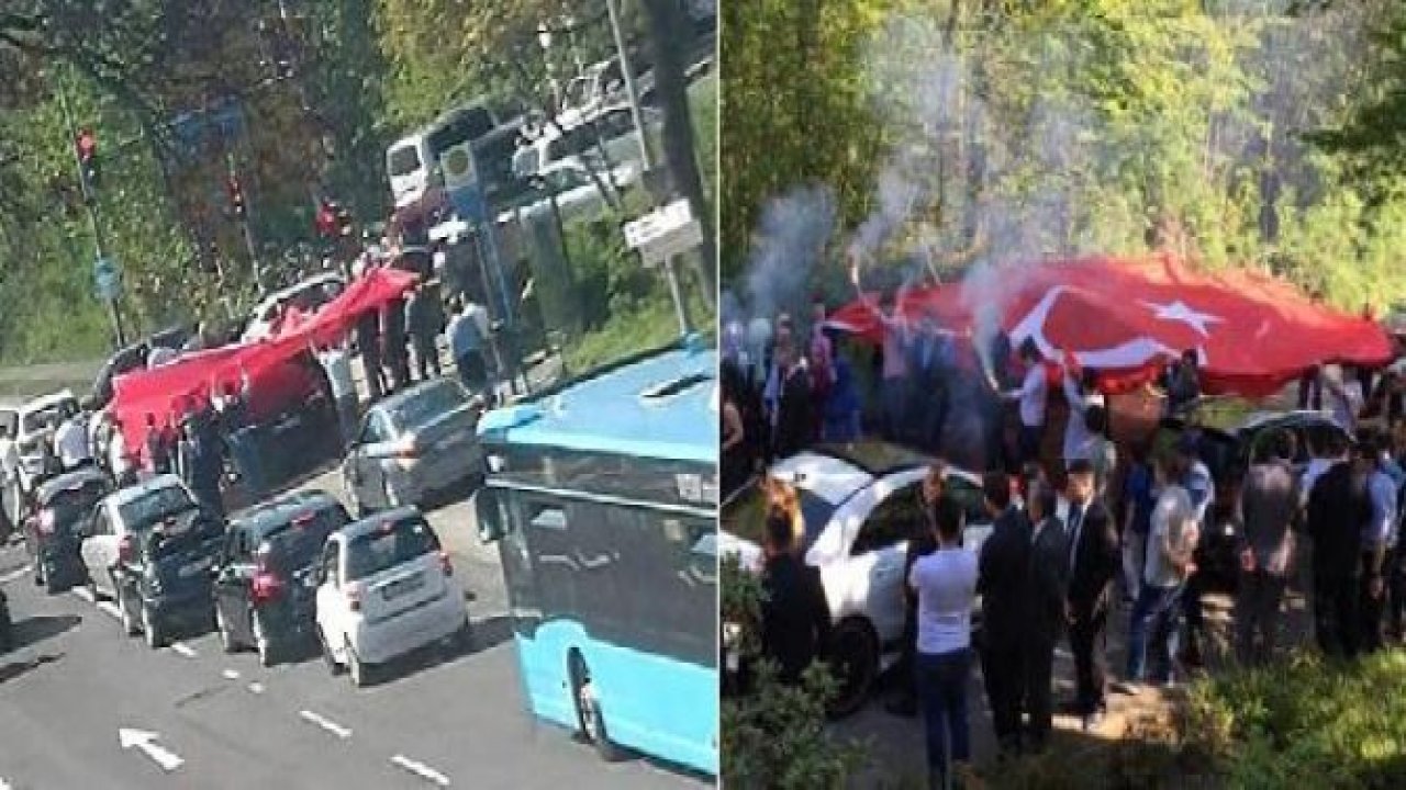 Almanya'nın Wuppertal şehrinde Türk düğün konvoyu tartışması