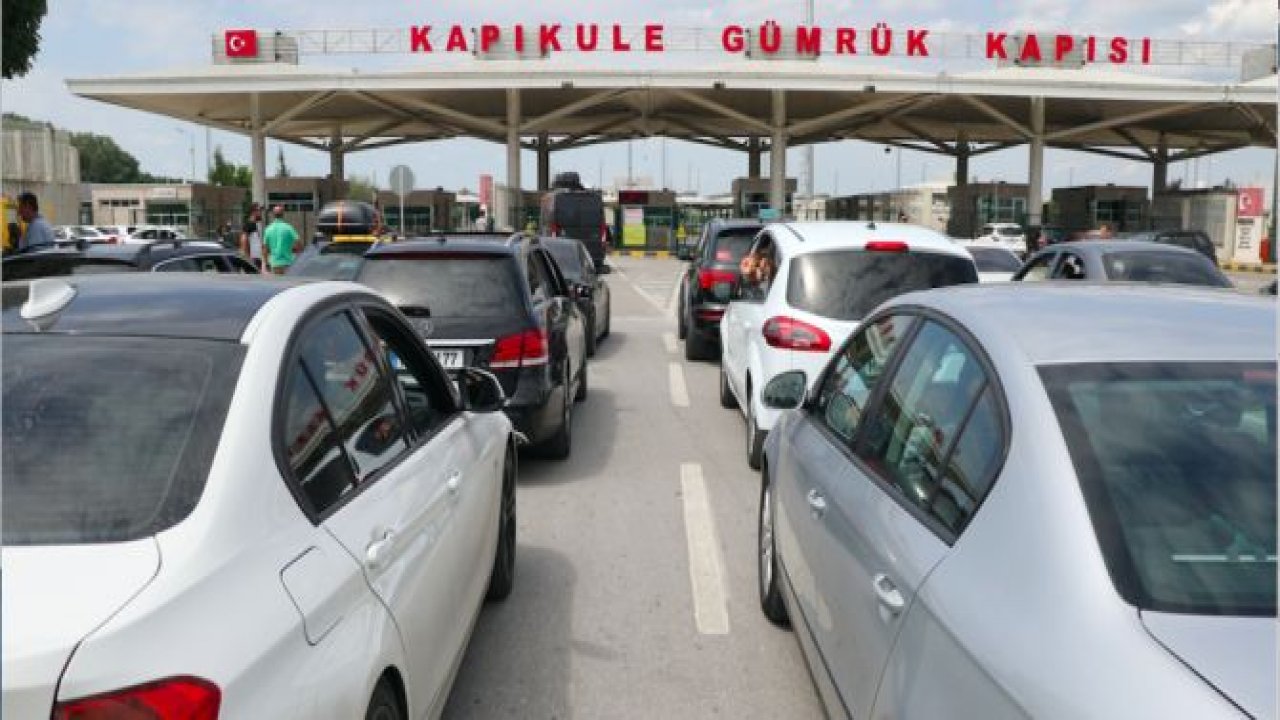 Gurbetçilerin dönüş çilesi başladı