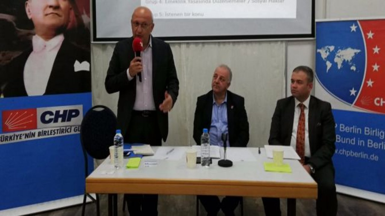 CHP, yurt dışındaki Türklerin sorunlarına çözüm arıyor
