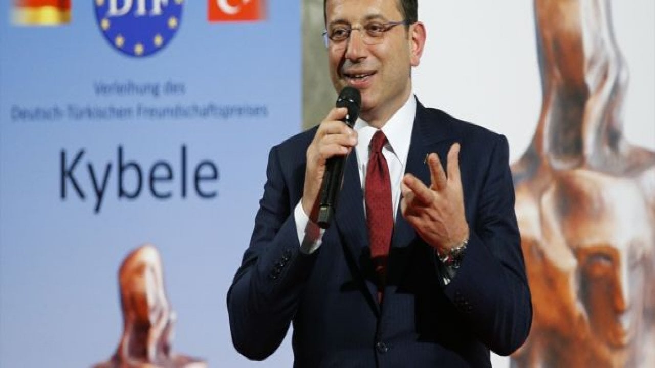İmamoğlu'na, Almanya'da Kybele Dostluk Ödülü