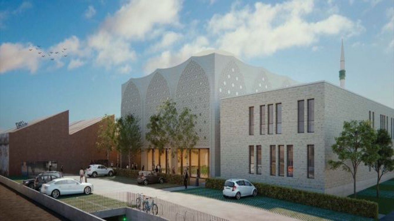 Almanya'da 2 bin kişilik cami projesi tanıtıldı