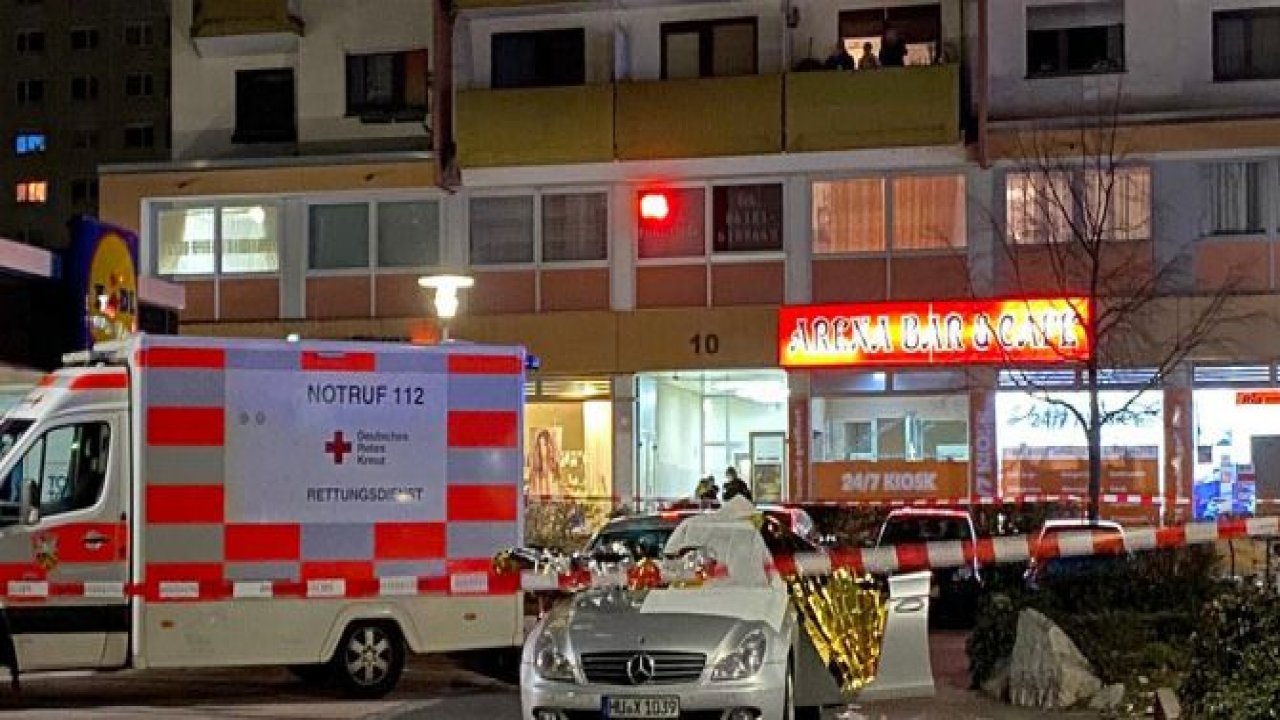 Hanau'da nargile kafeye ırkçı saldırı