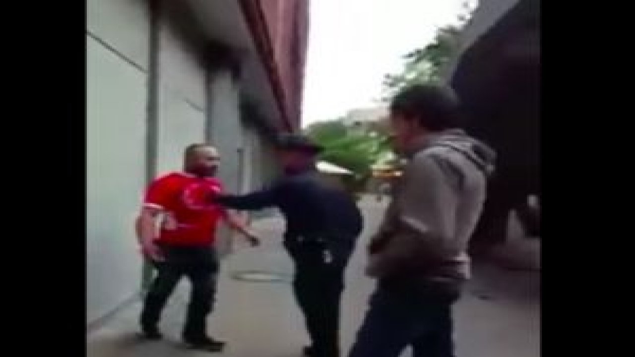 Almanya'da PKK yürüyüşünü protesto eden Türk gözaltına alındı