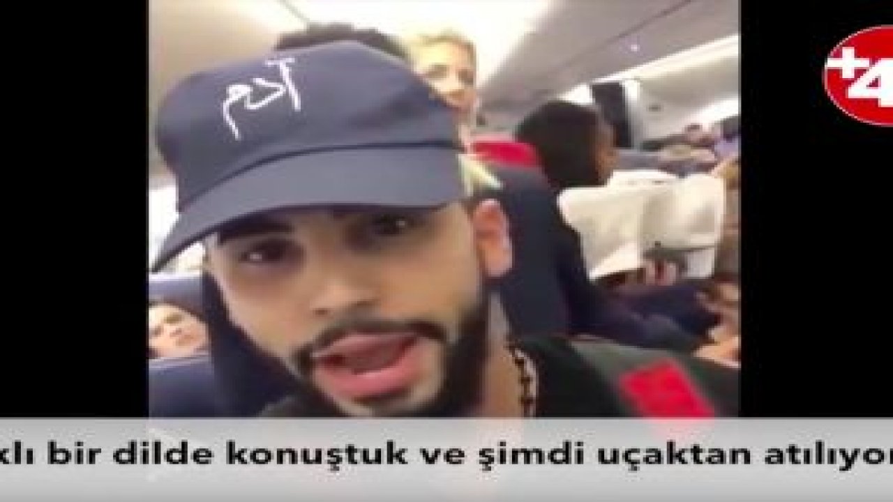 Arapça konuştular diye, uçaktan indirildiler