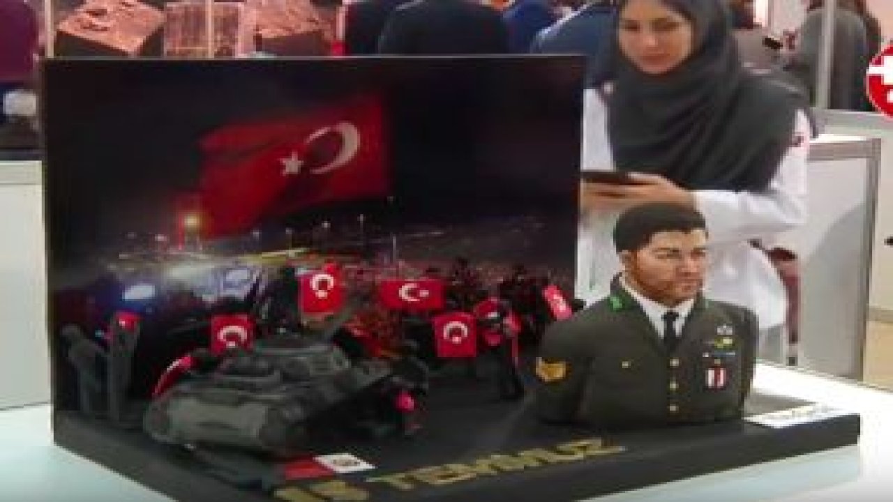 Ömer Halisdemir'i pasta yaptılar