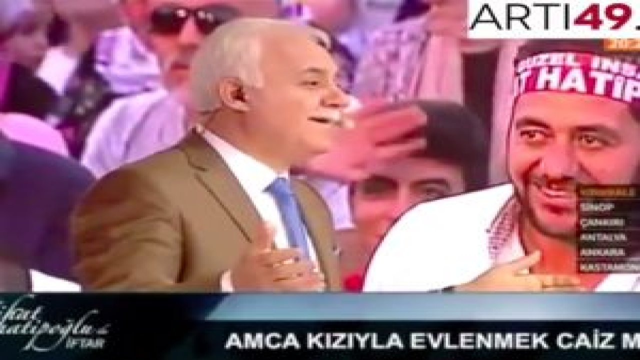 Nihat Hatipoğlu : Ben teyzemin kızıyla evliyim